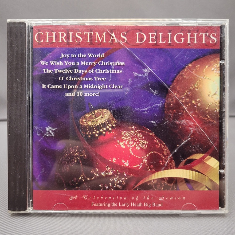 Christmas Delights by Larry Heath Big Band (CD, 1995)